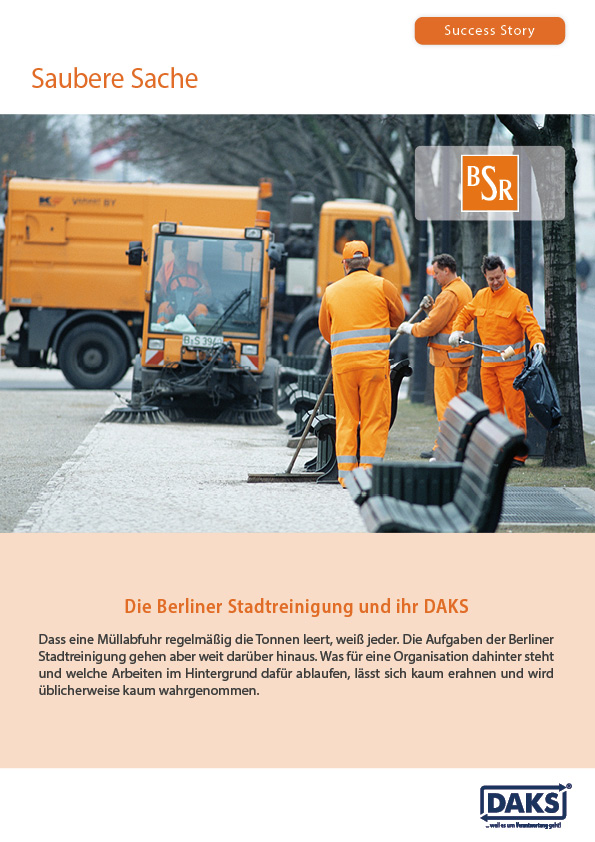 Success Story Berliner Stadtreinigung